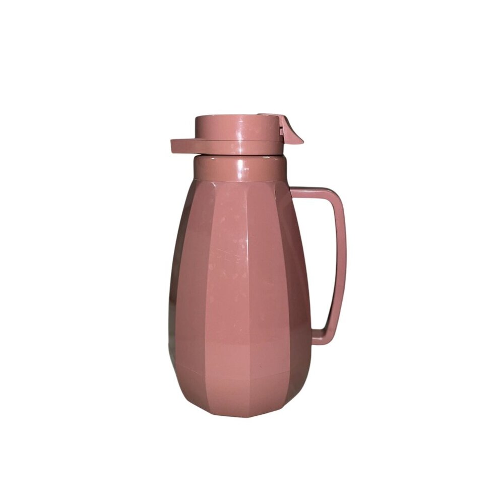 Vintage Mauve Thermo-Serv Carafe 2L USA Made | Insulated Pitcher Hot/Cold - Picture 3 of 12